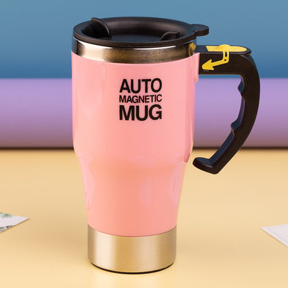 Rechargeable Magnetic Stirring Cup with Lid