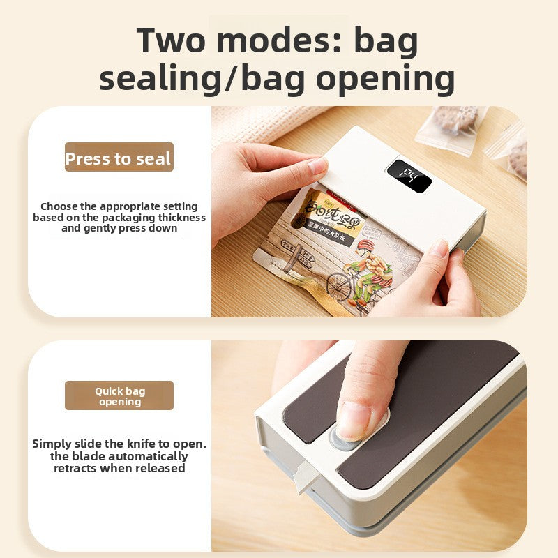 Rechargeable Manual Sealing Machine