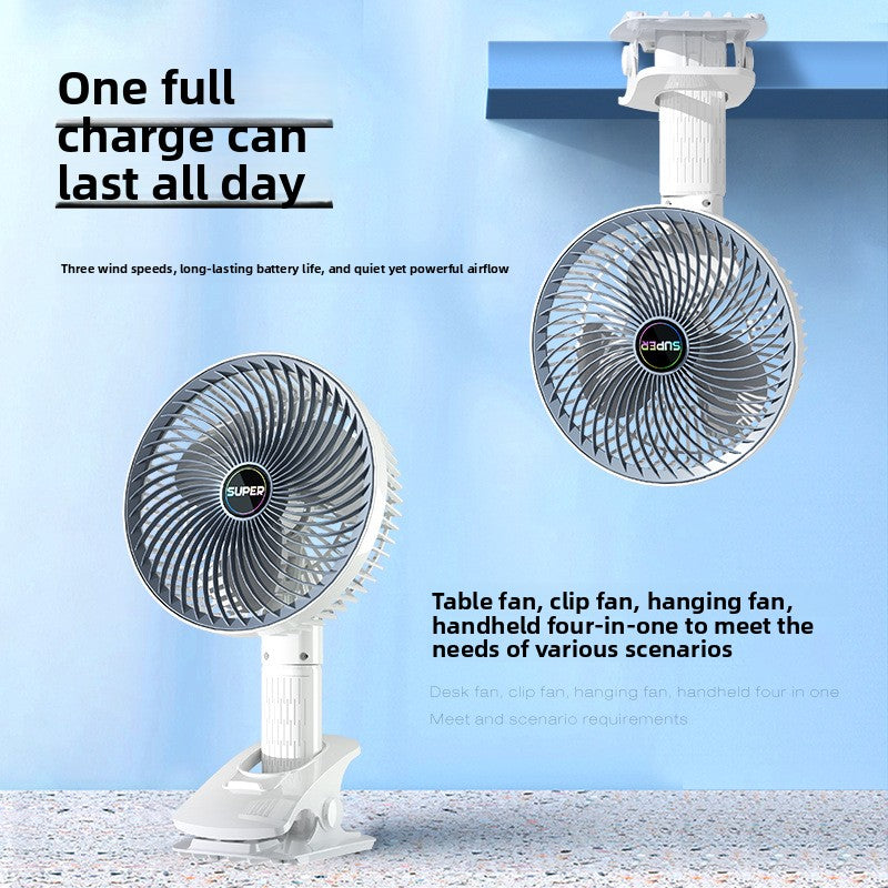 Rechargeable mini fan