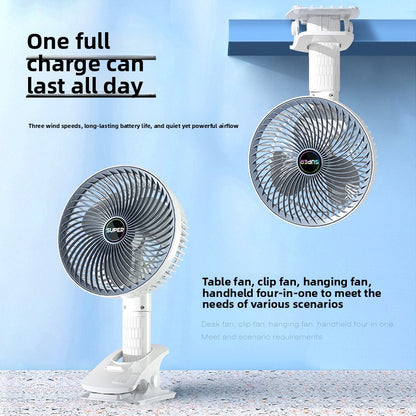 Rechargeable mini fan