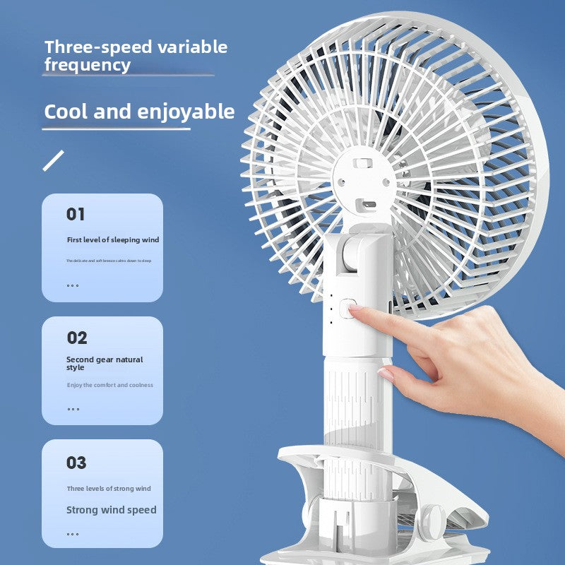 Rechargeable mini fan