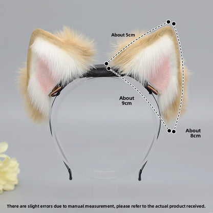Rechargeable Motorized Cat Ear Headband