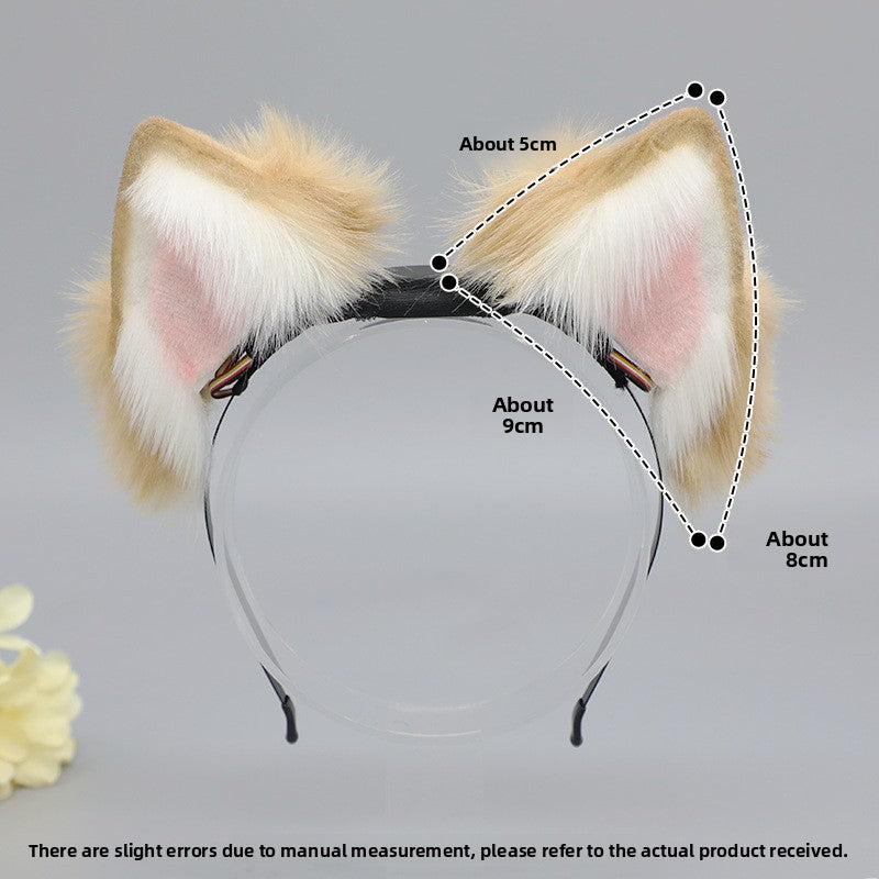 Rechargeable Motorized Cat Ear Headband
