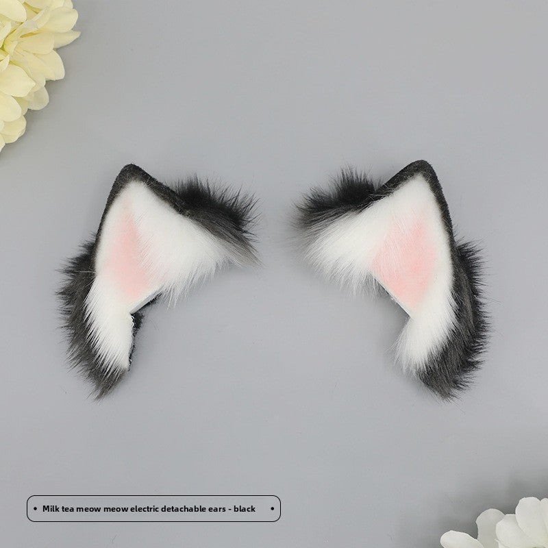 Rechargeable Motorized Cat Ear Headband