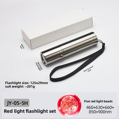 Rechargeable Multi-Spectrum LED Flashlight