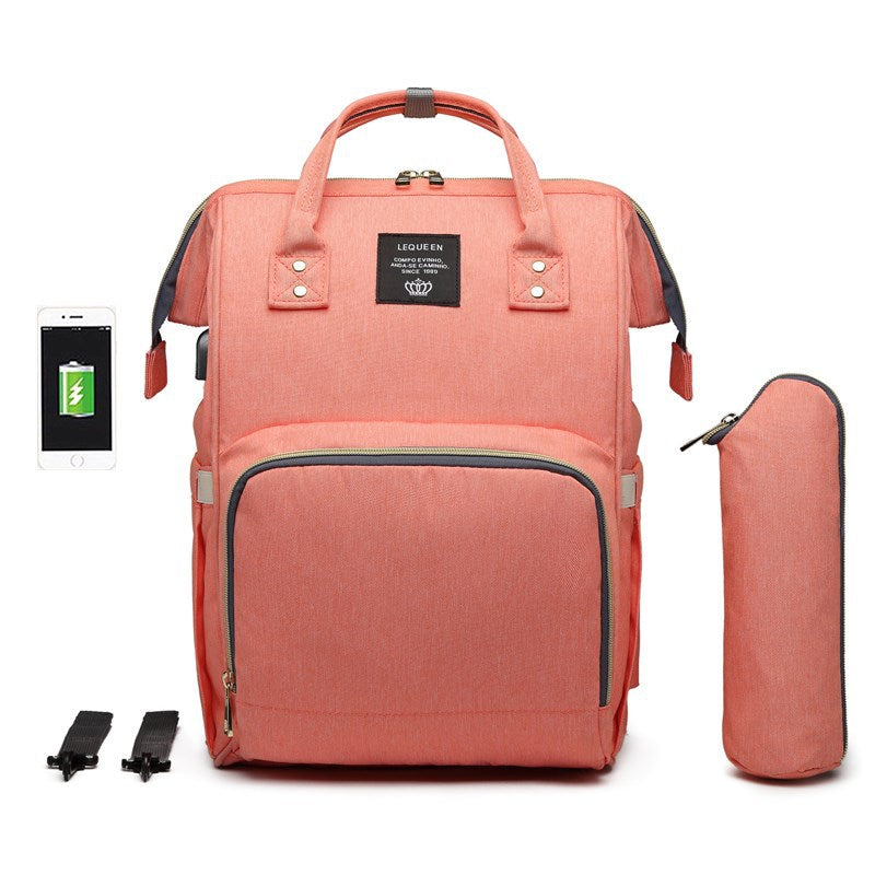 Rechargeable Mummy Backpack with Large Capacity