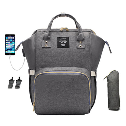 Rechargeable Mummy Backpack with Large Capacity