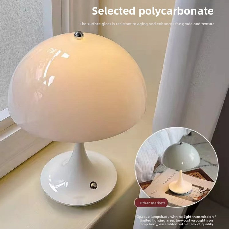 Rechargeable Mushroom Table Lamp