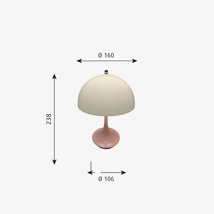 Rechargeable Mushroom Table Lamp