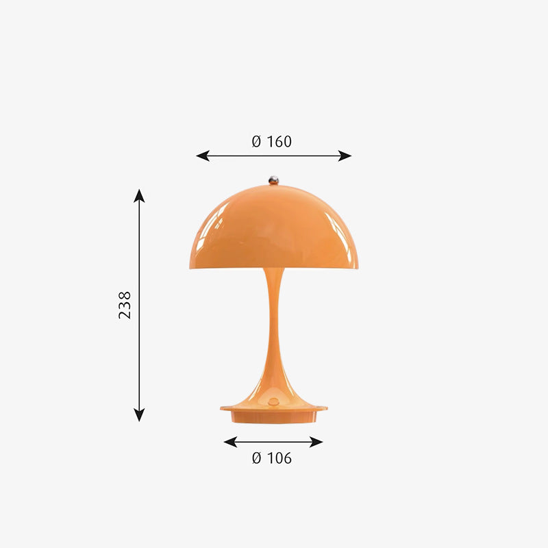 Rechargeable Mushroom Table Lamp