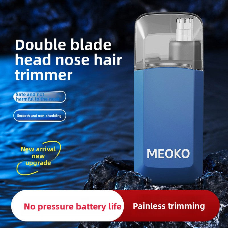 Rechargeable nasal hair trimmer