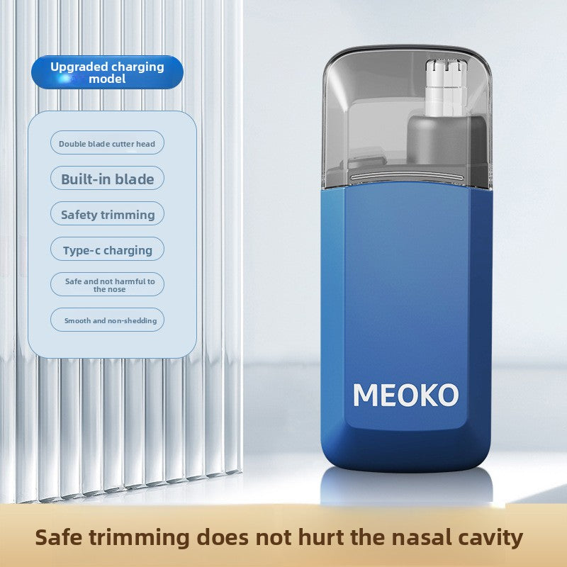 Rechargeable nasal hair trimmer