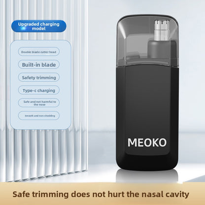 Rechargeable nasal hair trimmer