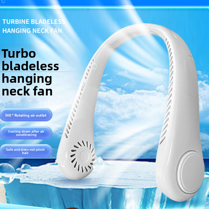 Rechargeable Neck Fan with 3 Speeds