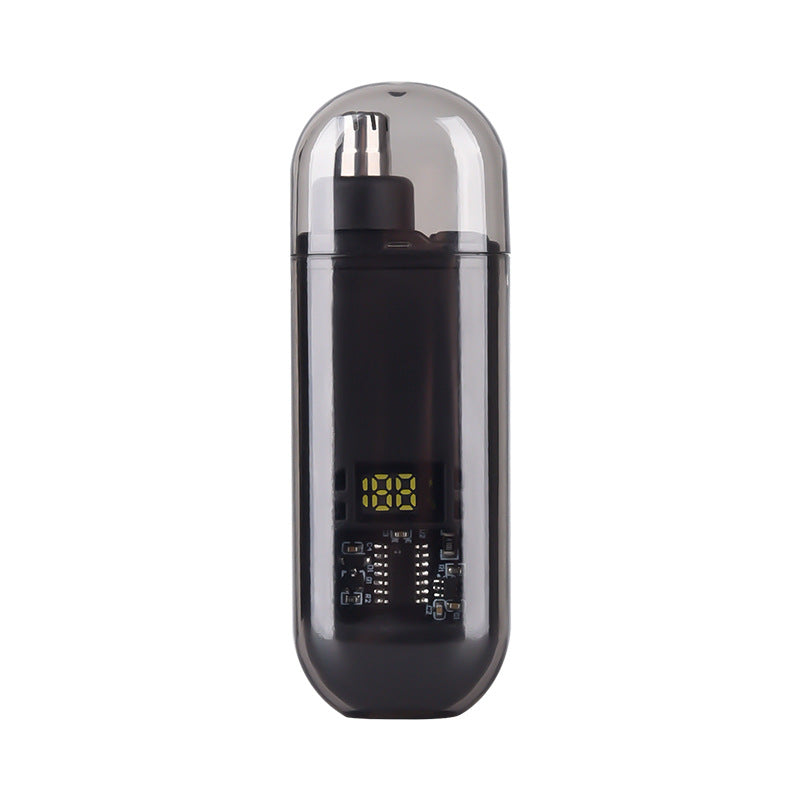 Rechargeable Nose Hair Trimmer with Digital Display