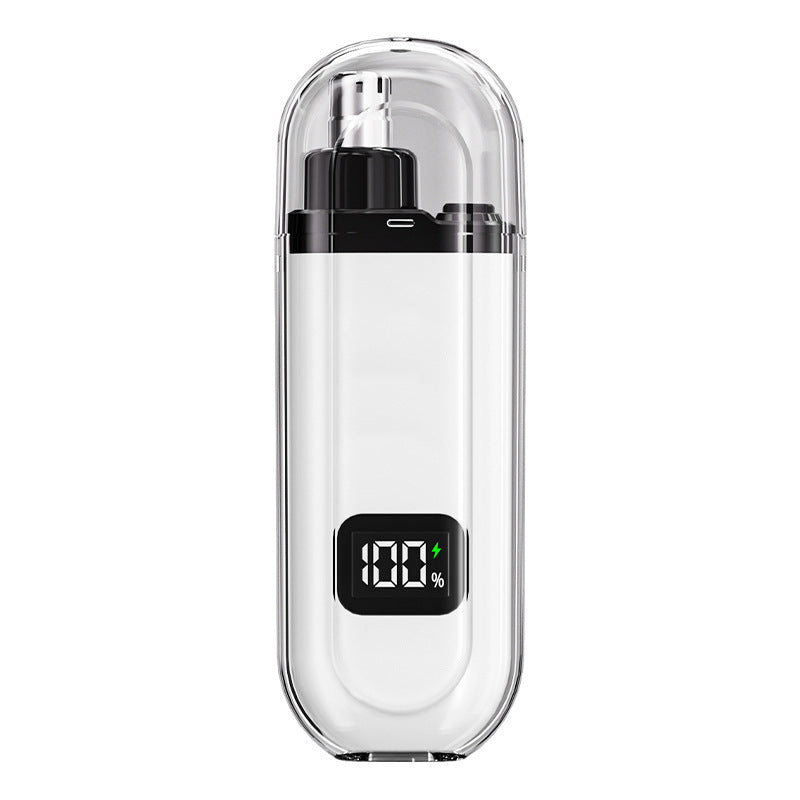 Rechargeable Nose Hair Trimmer with Digital Display