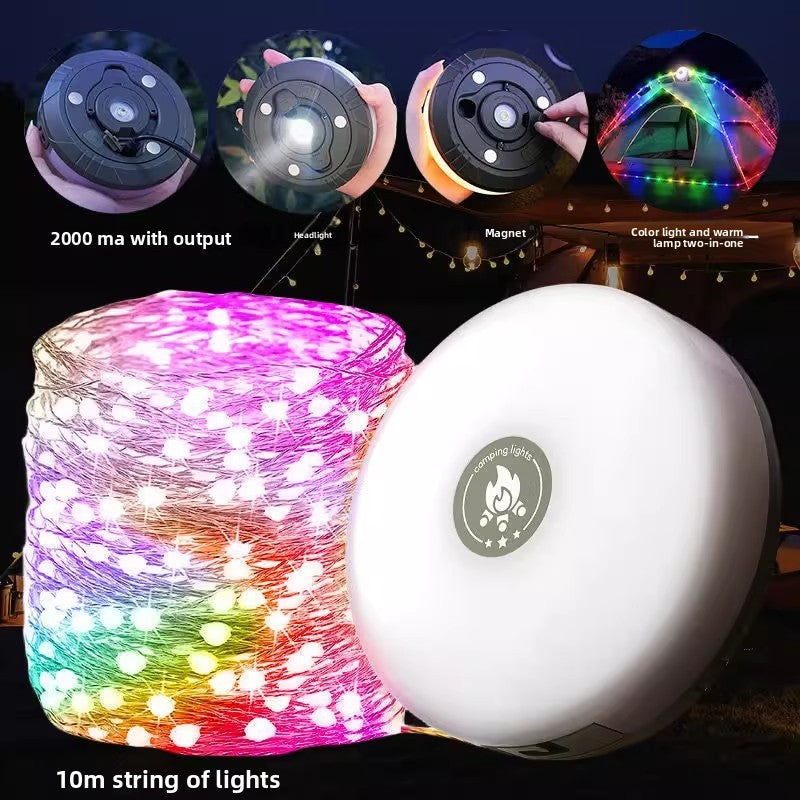 Rechargeable Outdoor Camping LED String Lights