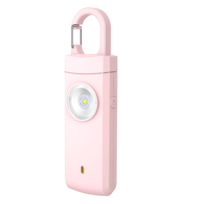 Rechargeable Personal Safety Alarm with LED Light