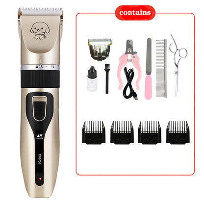 Rechargeable Pet Grooming Clipper