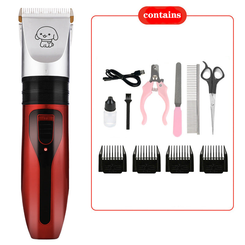 Rechargeable Pet Grooming Clipper