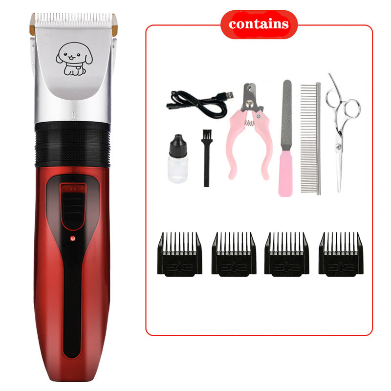 Rechargeable Pet Grooming Clipper
