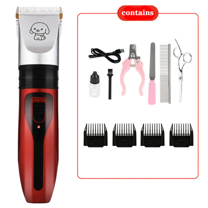 Rechargeable Pet Grooming Clipper