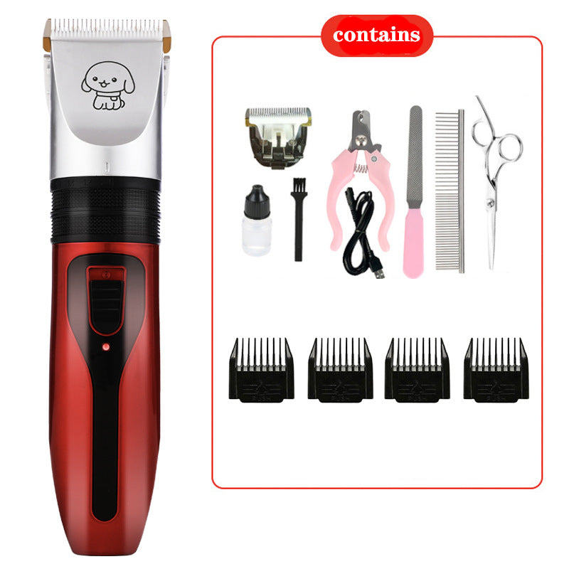 Rechargeable Pet Grooming Clipper