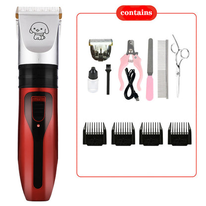 Rechargeable Pet Grooming Clipper