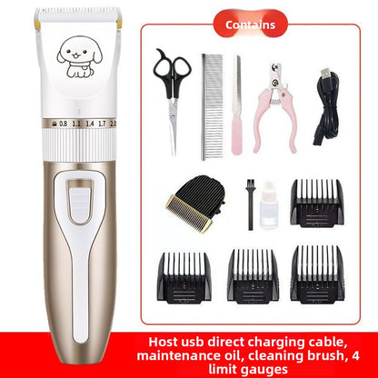 Rechargeable Pet Grooming Clipper