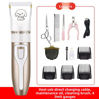 Rechargeable Pet Grooming Clipper