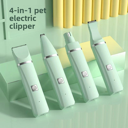 Rechargeable Pet Grooming Clipper Trimmer Kit