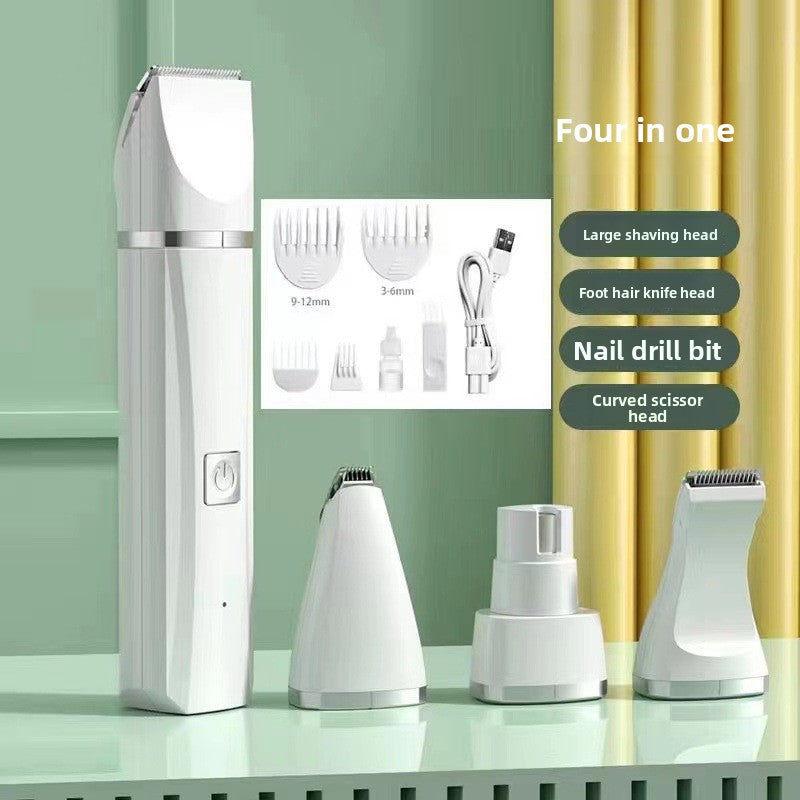 Rechargeable Pet Grooming Clipper Trimmer Kit