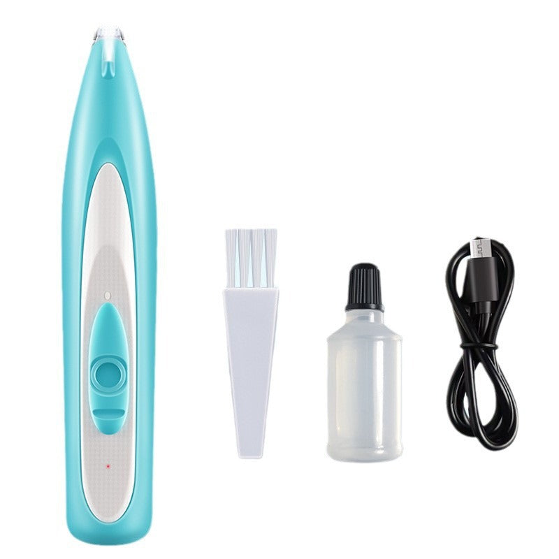 Rechargeable Pet Grooming Clipper with LED Light