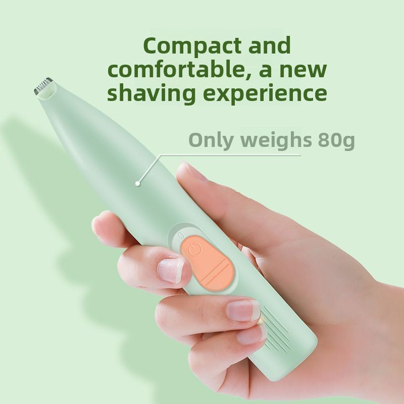 Rechargeable Pet Hair Trimmer with LED Light