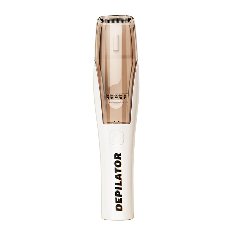 Rechargeable Pet Hair Trimmer with Suction Function