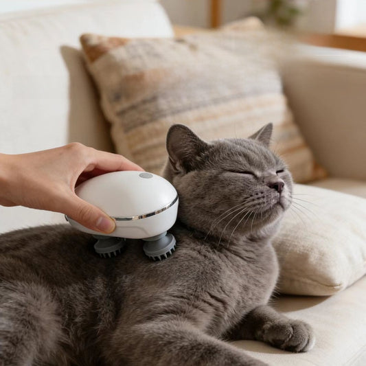 Rechargeable Pet Head Massager