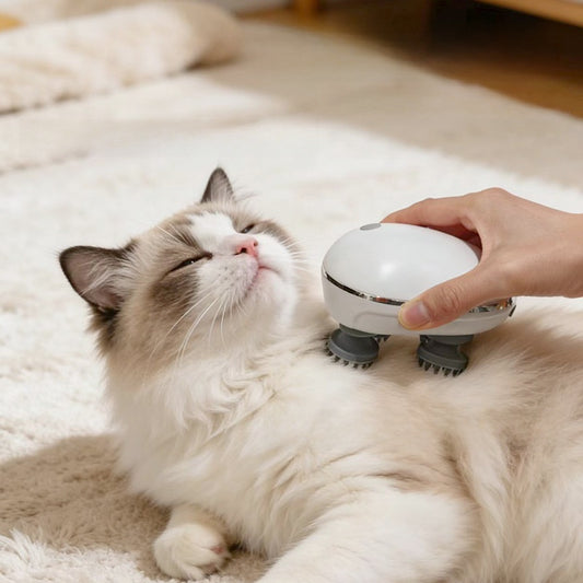 Rechargeable Pet Head Massager