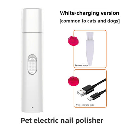 Rechargeable Pet Nail Grinder Quiet Trimmer