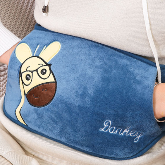Rechargeable Plush Heating Pad for Warmth