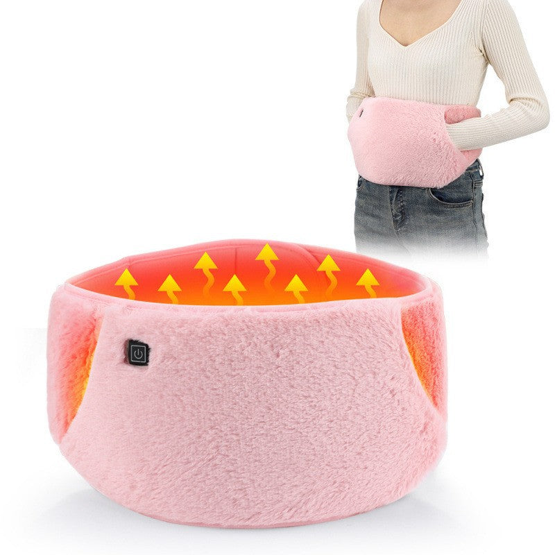 Rechargeable Plush Heating Pad for Warmth