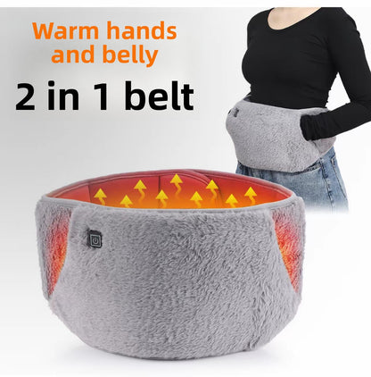 Rechargeable Plush Heating Pad for Warmth