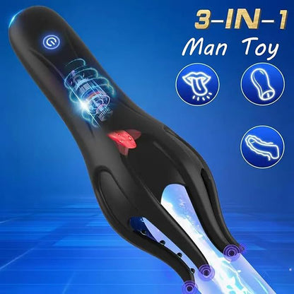 Rechargeable Prostate Massager with Vibration
