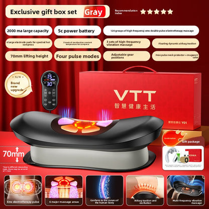 Rechargeable Pulse Heat Massage Pillow