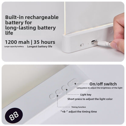Rechargeable reading lamp