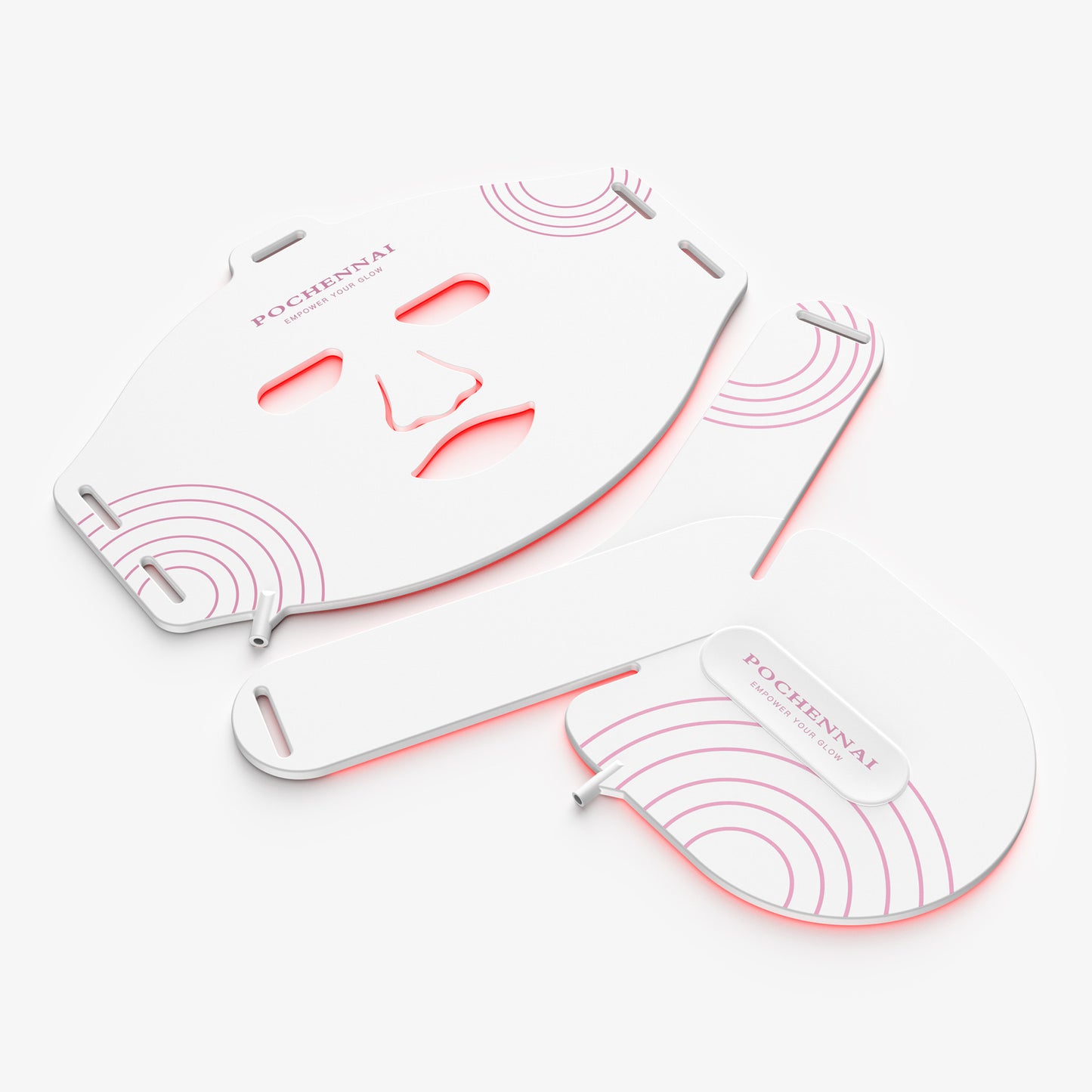 Rechargeable Red Light Therapy Facial Mask