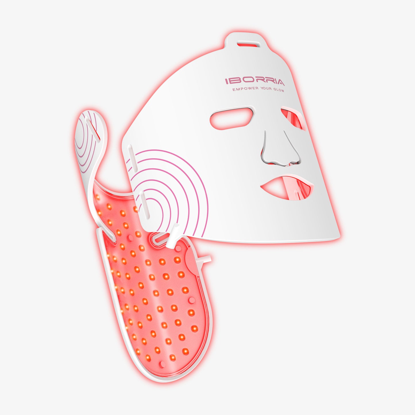 Rechargeable Red Light Therapy Facial Mask