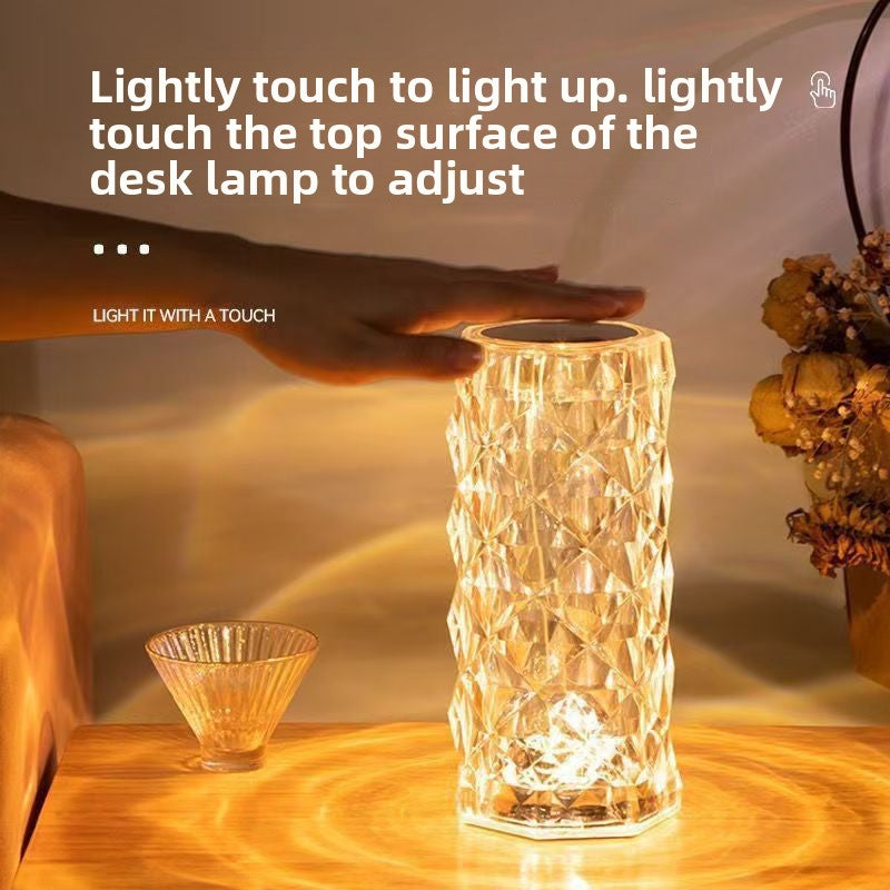 Rechargeable Rose Night Light