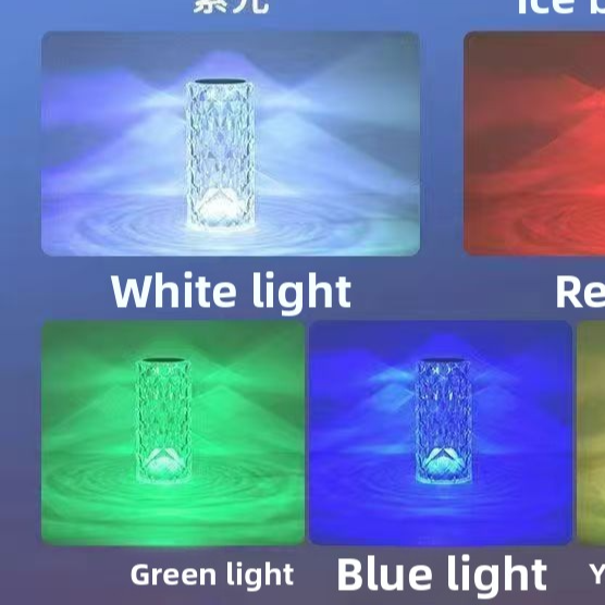 Rechargeable Rose Night Light
