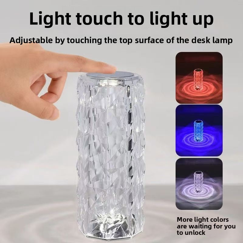 Rechargeable Rose Night Light