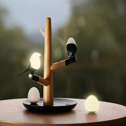 Rechargeable Sensor Night Light with Bird Design
